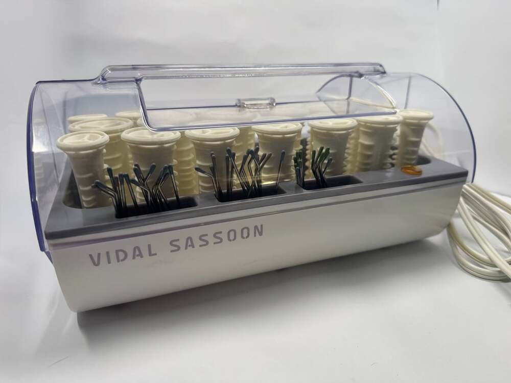 Vidal Sassoon Hairsetter Model VS321 20 Hot Rollers Curlers with Clips